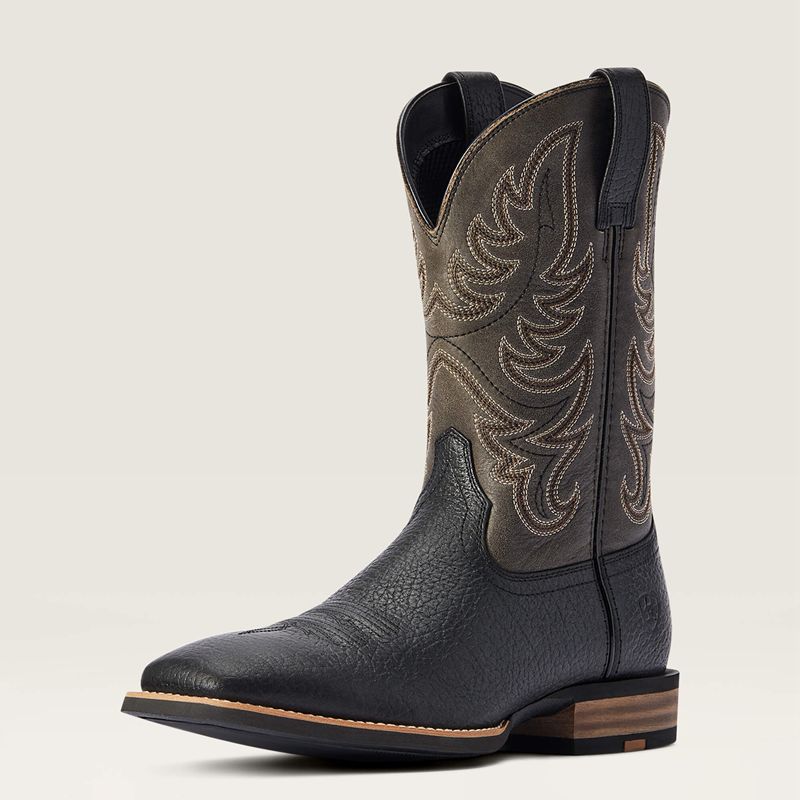 Ariat Everlite Countdown Western Boot Noir Homme | VDW-02611798