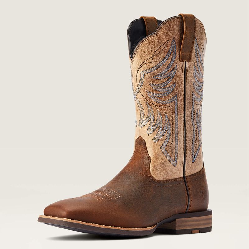 Ariat Everlite Blazin Western Boot Whole Wheat Homme | PAU-91185597