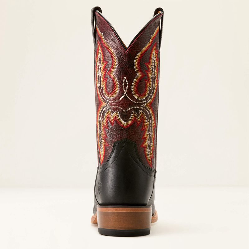 Ariat Futurity Cashout Cowboy Boot Midnight Black/Dark Brick Homme | LRM-78923241