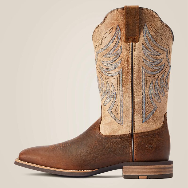 Ariat Everlite Blazin Western Boot Whole Wheat Homme | PAU-91185597