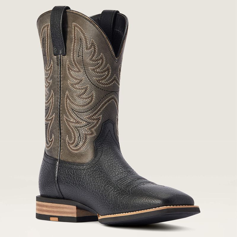 Ariat Everlite Countdown Western Boot Noir Homme | VDW-02611798