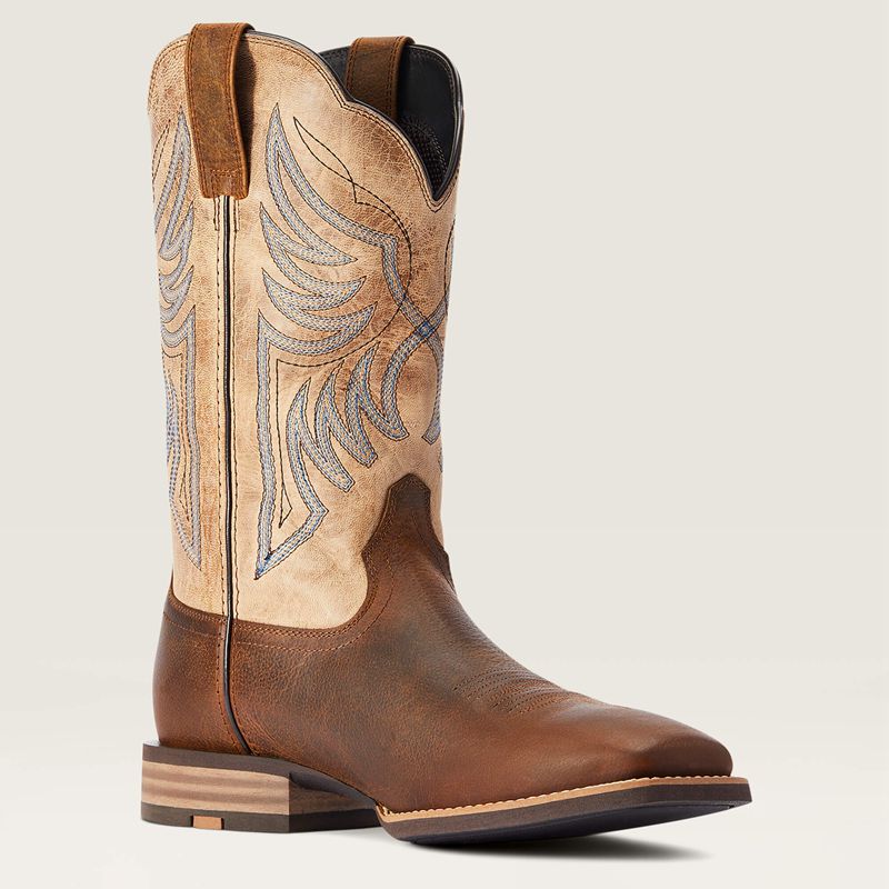 Ariat Everlite Blazin Western Boot Whole Wheat Homme | PAU-91185597