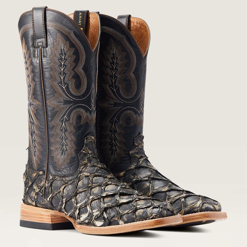 Ariat Deep Water Western Boot Noir Homme | ABK-94688460