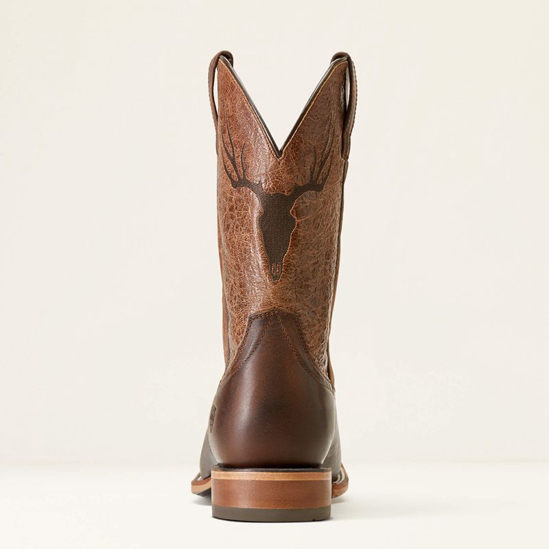 Ariat Crosshair Cowboy Boot Noir Homme | CAQ-58131007