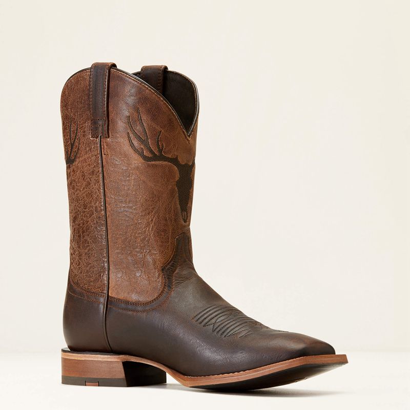 Ariat Crosshair Cowboy Boot Noir Homme | CAQ-58131007