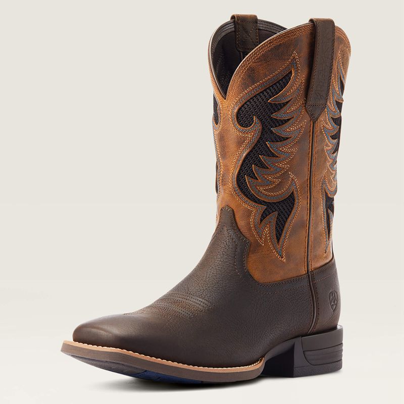 Ariat Cowpuncher Venttek Cowboy Boot Marron Foncé Homme | VNJ-08727996