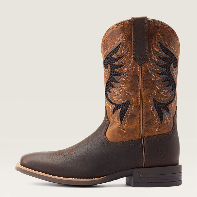 Ariat Cowpuncher Venttek Cowboy Boot Marron Foncé Homme | VNJ-08727996