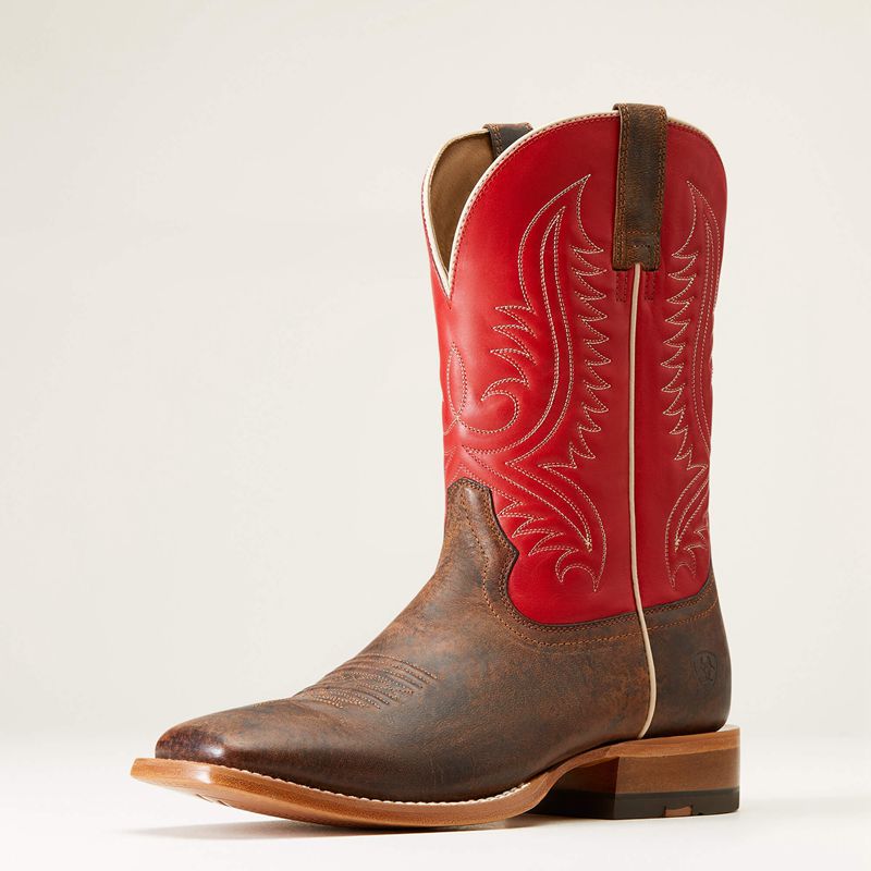 Ariat Circuit Paxton Cowboy Boot Marron Homme | NOG-60674449