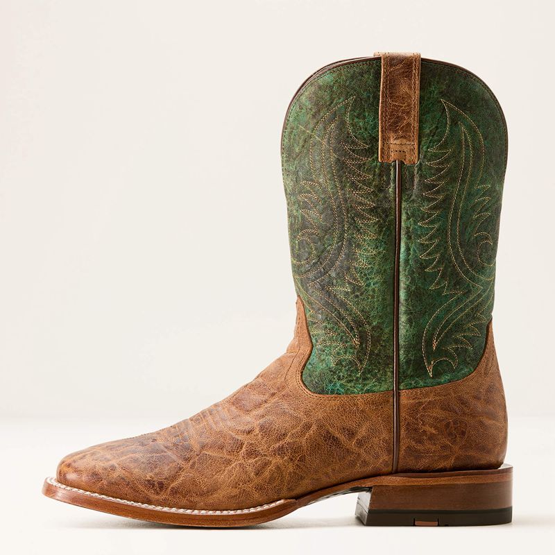 Ariat Circuit Paxton Cowboy Boot Brass/Mountain Forest Homme | EOG-53451523