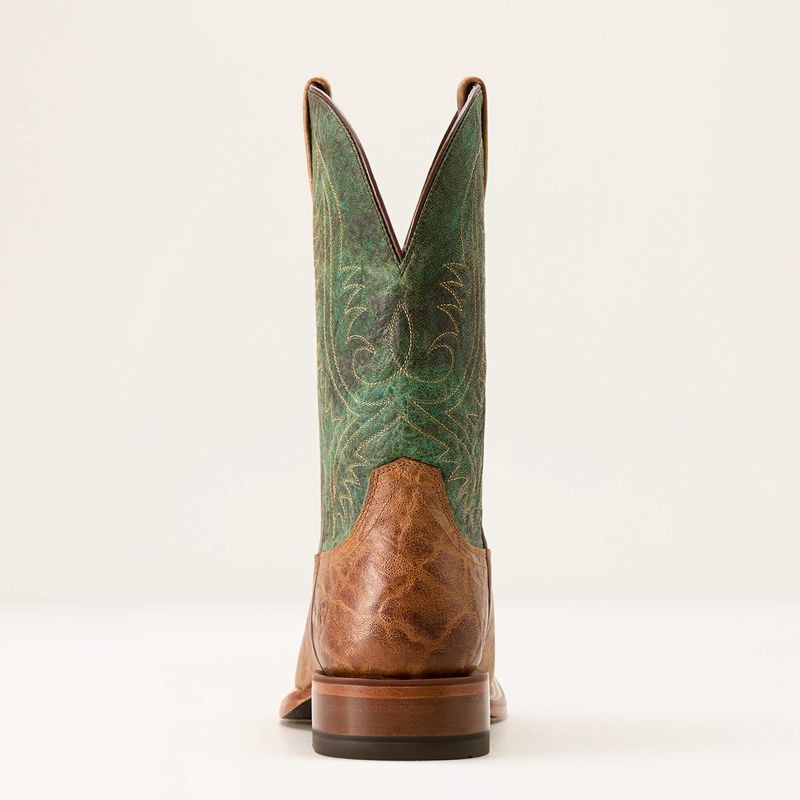 Ariat Circuit Paxton Cowboy Boot Brass/Mountain Forest Homme | EOG-53451523