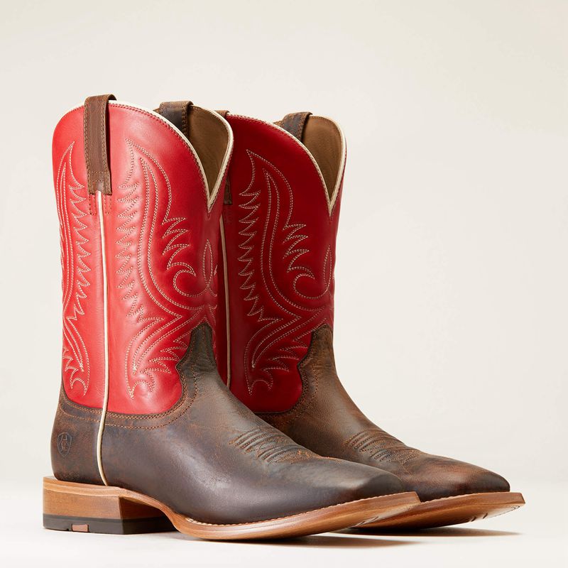 Ariat Circuit Paxton Cowboy Boot Marron Homme | NOG-60674449