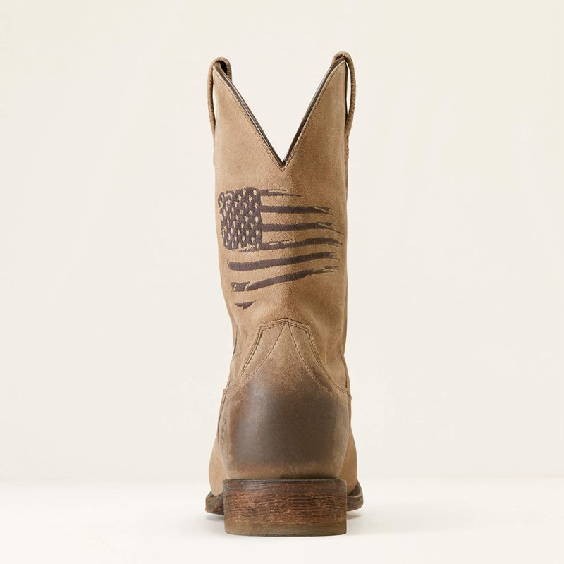 Ariat Circuit Patriot Western Boot Grise Homme | SAP-59584510