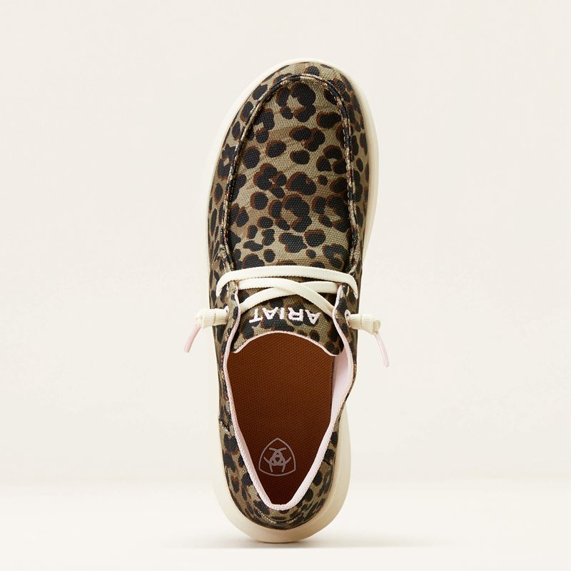 Ariat Hilo Vert Olive Leopard Femme | ZSV-98832509