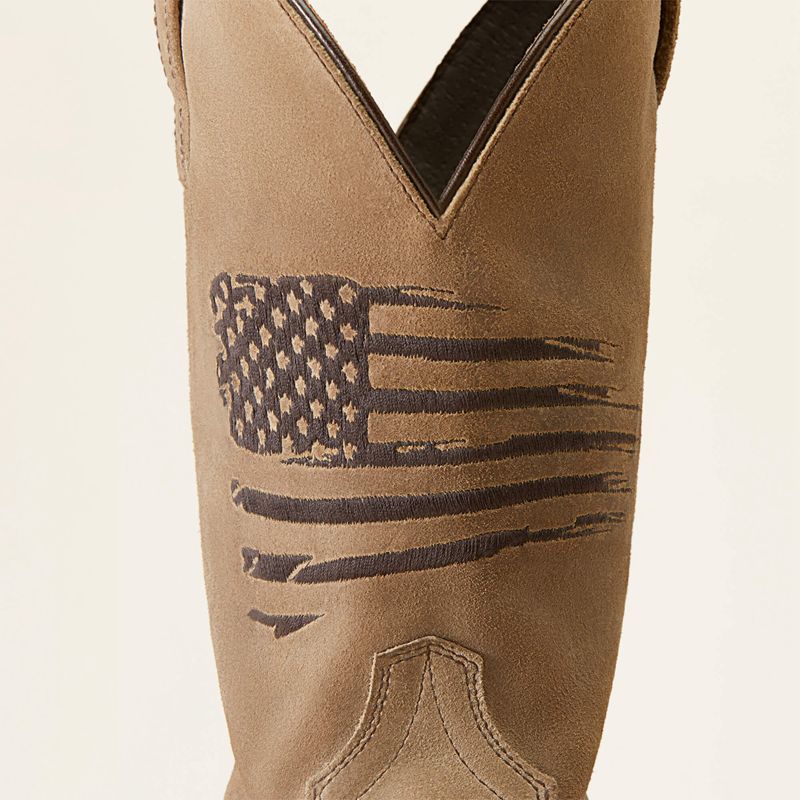 Ariat Circuit Patriot Western Boot Grise Homme | SAP-59584510