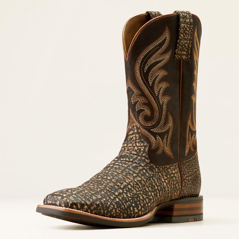 Ariat Cattle Call Cowboy Boot Chocolat Homme | VGJ-23634914