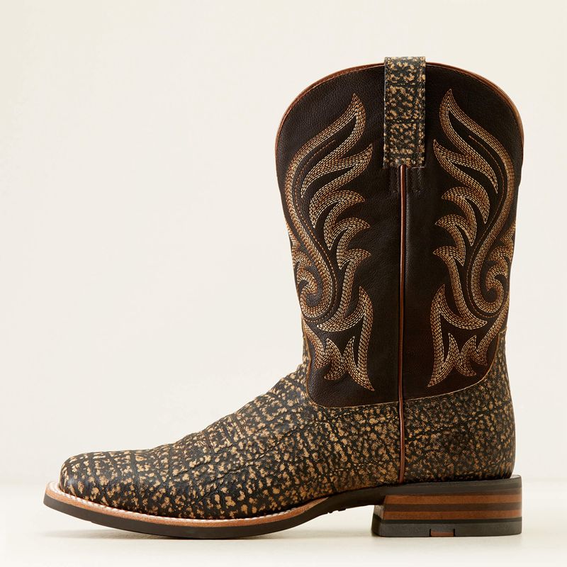 Ariat Cattle Call Cowboy Boot Chocolat Homme | VGJ-23634914