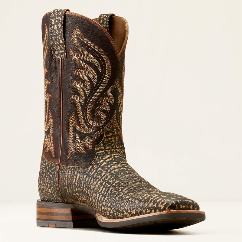 Ariat Cattle Call Cowboy Boot Chocolat Homme | VGJ-23634914