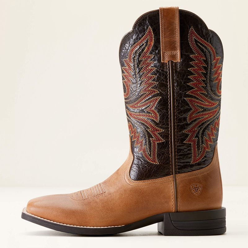 Ariat Brush Creek Cowboy Boot Marron Homme | GXJ-80374190