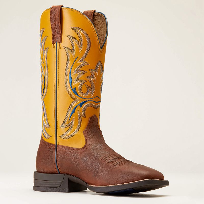 Ariat Bullhead Western Boot Marron Homme | RNJ-89598181