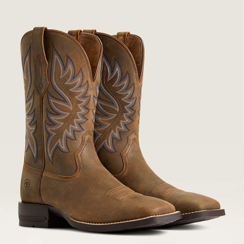 Ariat Brander Western Boot Marron Homme | VID-08882725