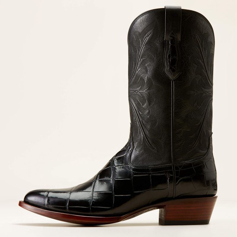 Ariat Bench Made James Western Boot Noir Homme | GFR-23430297