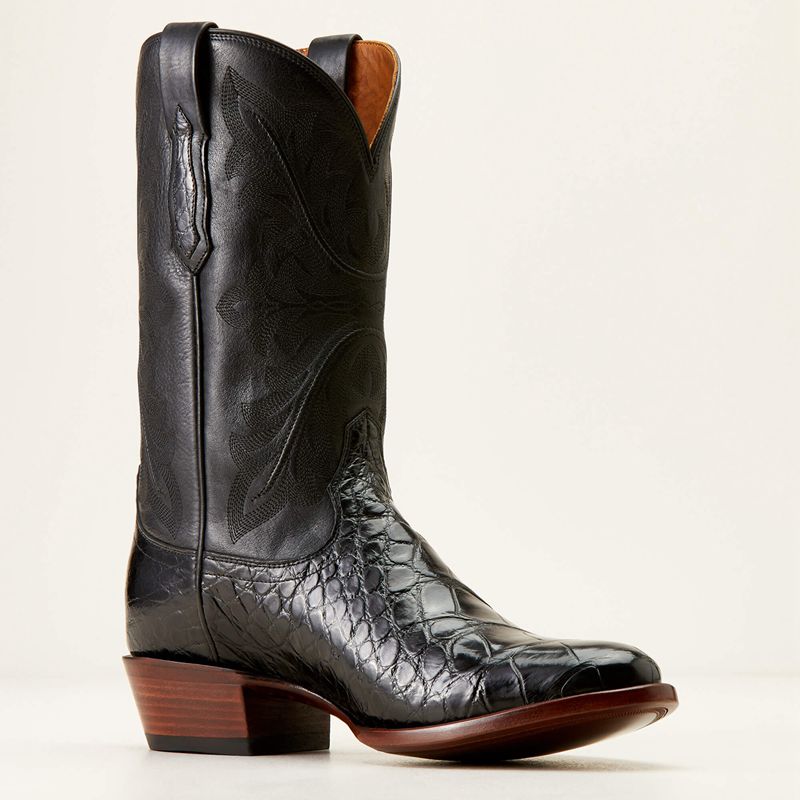 Ariat Bench Made James Western Boot Noir Homme | GFR-23430297