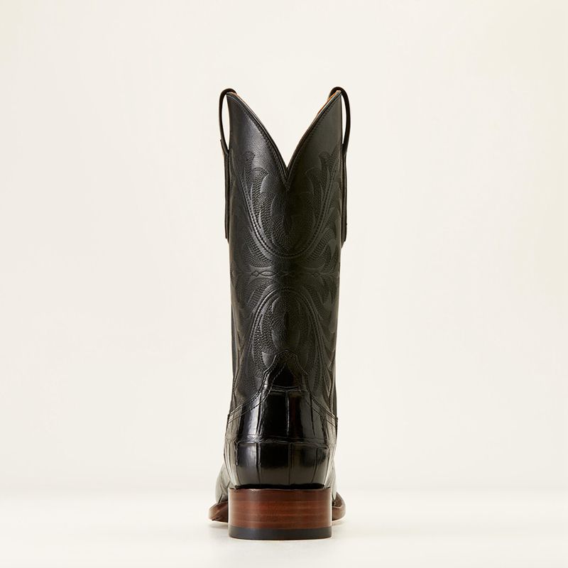 Ariat Bench Made Bassett Western Boot Noir Homme | NGU-09179481