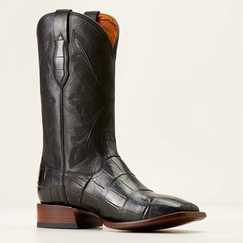 Ariat Bench Made Bassett Western Boot Noir Homme | NGU-09179481