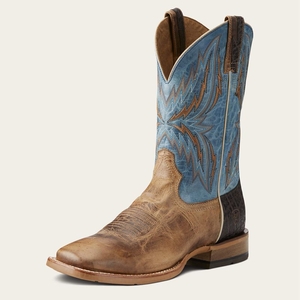 Ariat Arena Rebound Western Boot Dusted Wheat Homme | BPN-22293395