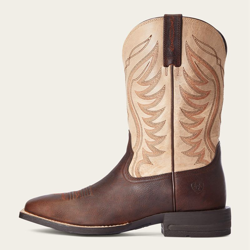 Ariat Amos Cowboy Boot Marron Homme | VOG-79378497