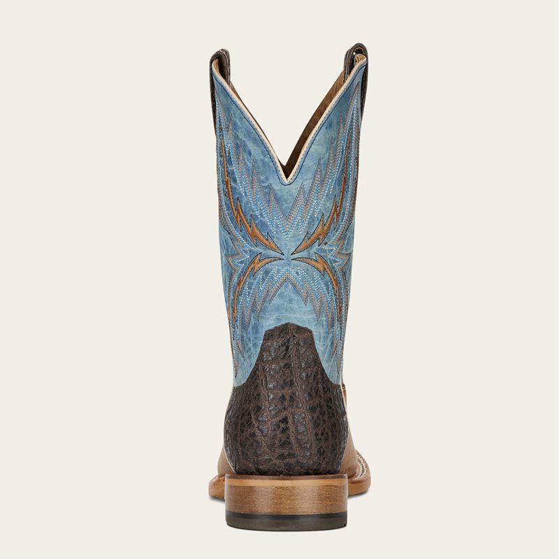 Ariat Arena Rebound Western Boot Dusted Wheat Homme | BPN-22293395