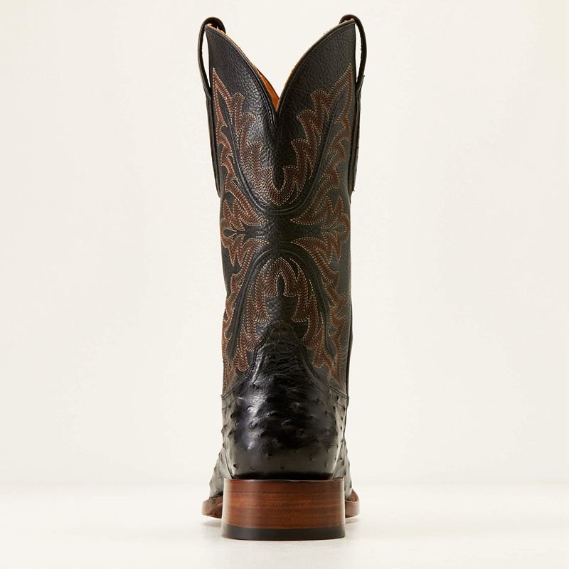 Ariat Bench Made Bassett Western Boot Noir Homme | MJF-88184987