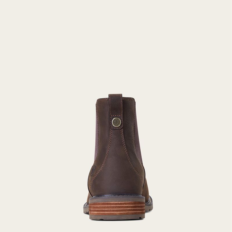 Ariat Wexford Waterproof Chelsea Boot Java Homme | UCM-39463391