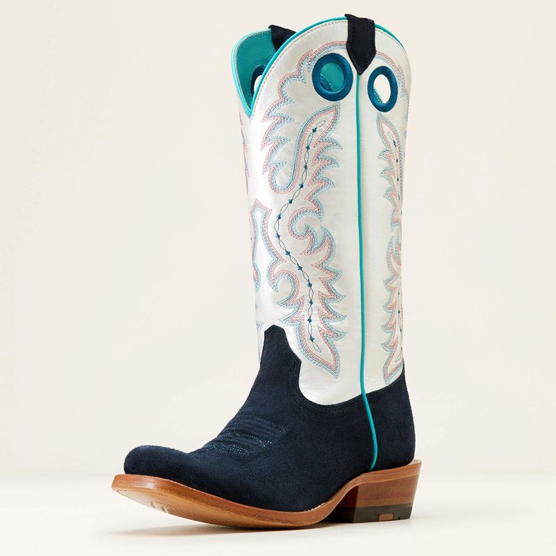 Ariat Futurity Boon Western Boot Bleu Femme | VCW-94756178