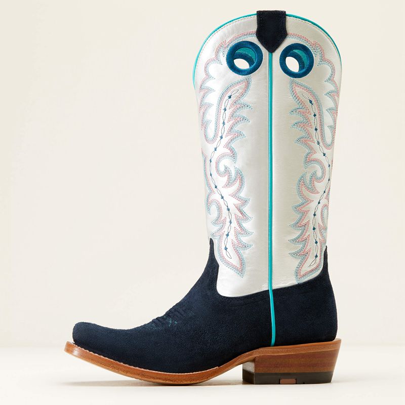 Ariat Futurity Boon Western Boot Bleu Femme | VCW-94756178