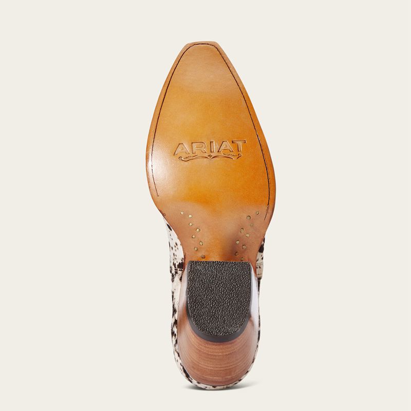 Ariat Dixon Haircalf Western Boot Cow Hair On Femme | QDT-08557607