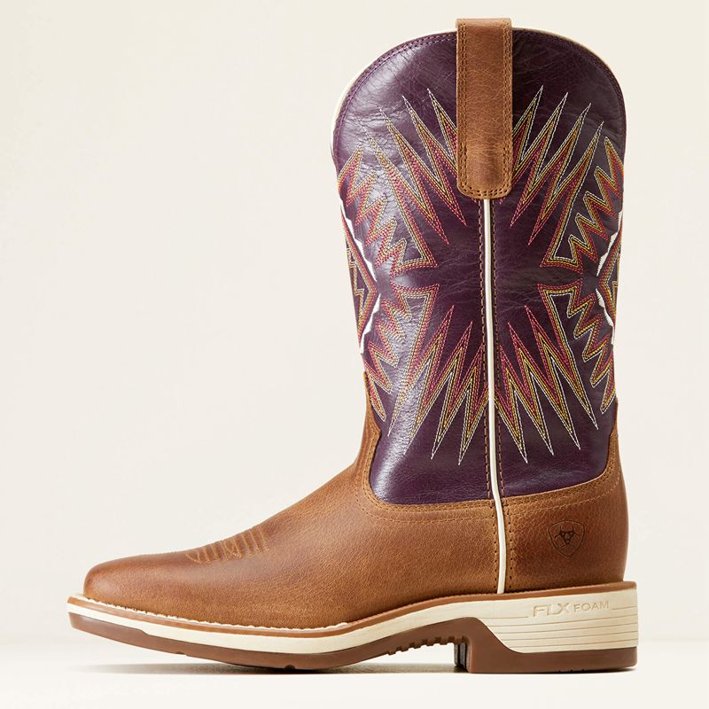 Ariat Ridgeback Western Boot Toasty Tan Femme | BKB-38079853