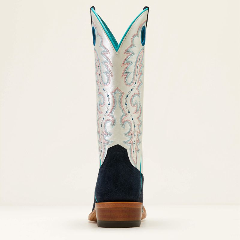 Ariat Futurity Boon Western Boot Bleu Femme | VCW-94756178