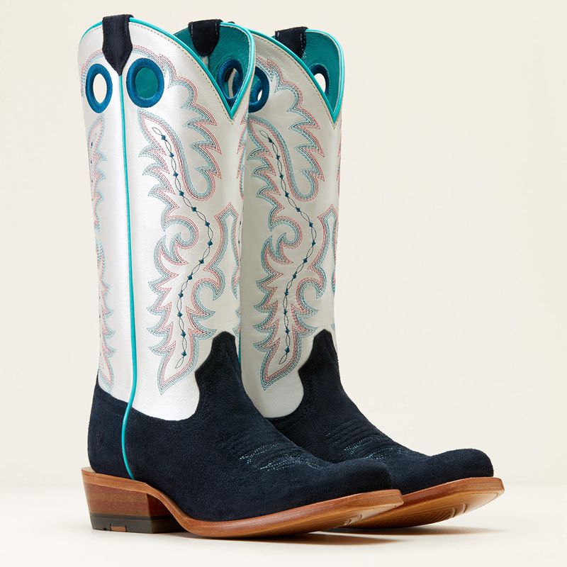 Ariat Futurity Boon Western Boot Bleu Femme | VCW-94756178