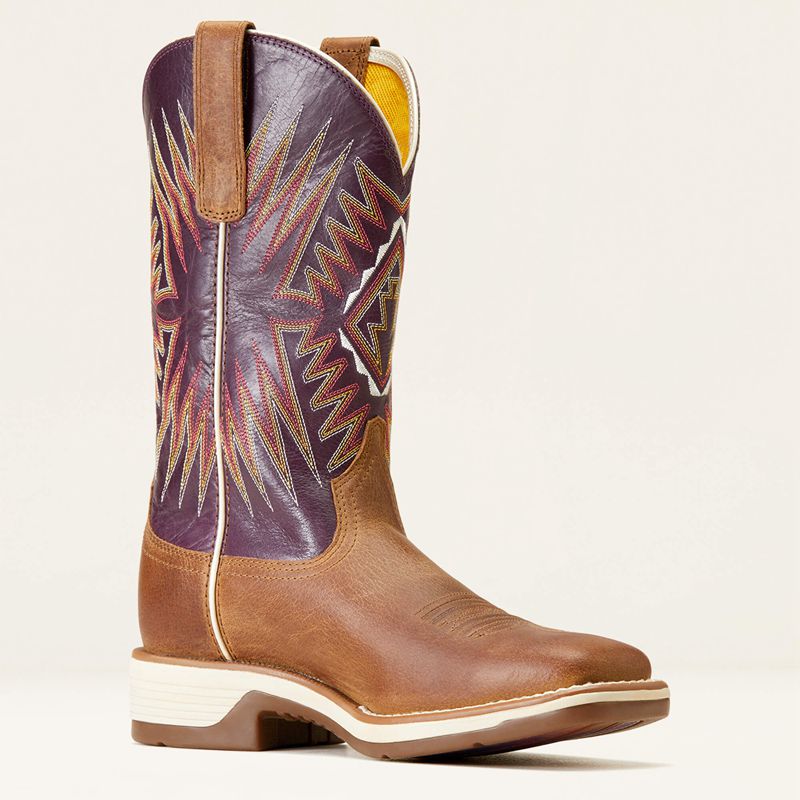 Ariat Ridgeback Western Boot Toasty Tan Femme | BKB-38079853