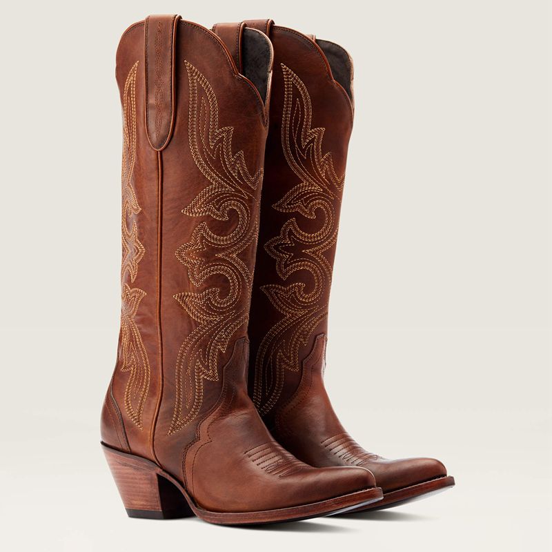 Ariat Belinda Stretchfit Western Boot Marron Femme | QPB-37437308