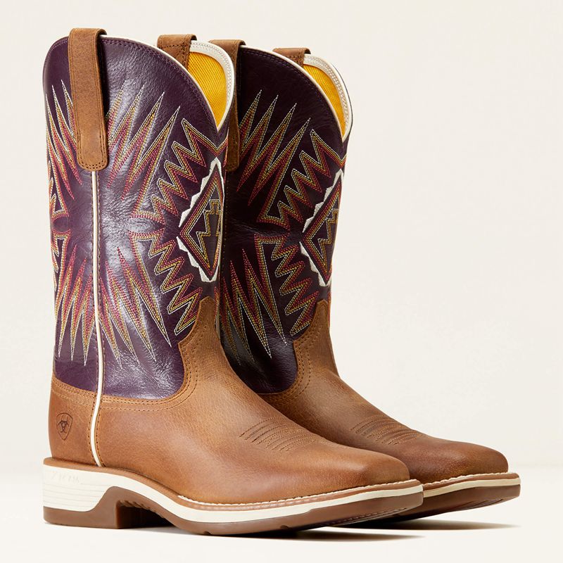 Ariat Ridgeback Western Boot Toasty Tan Femme | BKB-38079853