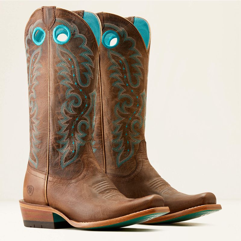 Ariat Futurity Boon Western Boot Marron Femme | DRP-09492773