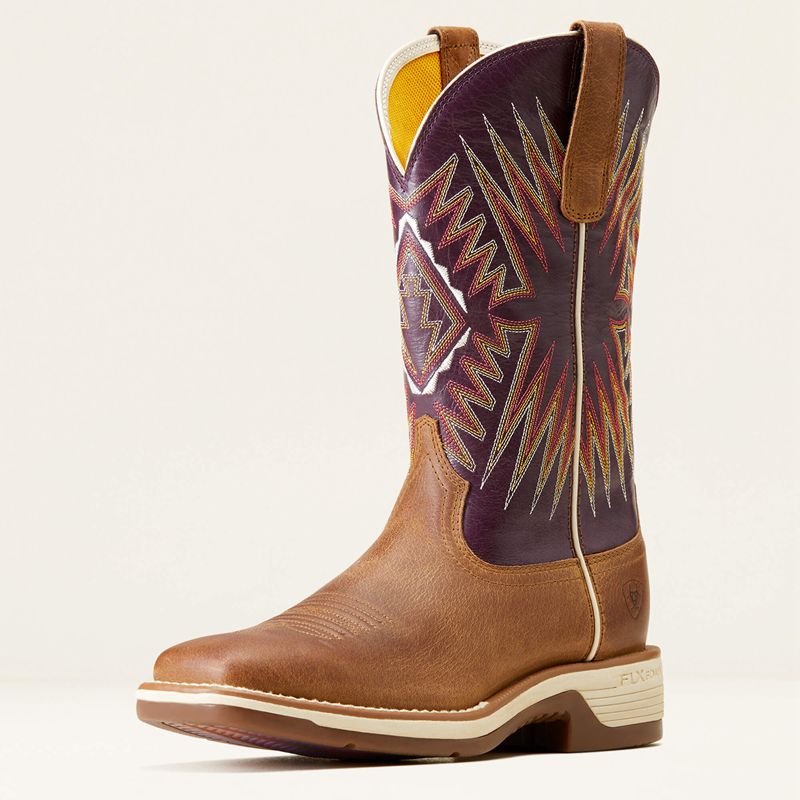 Ariat Ridgeback Western Boot Toasty Tan Femme | BKB-38079853