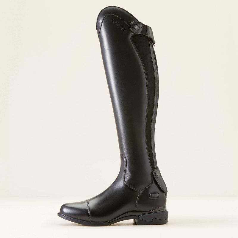 Ariat Devon Tall Riding Boot Noir Femme | IVA-62741474