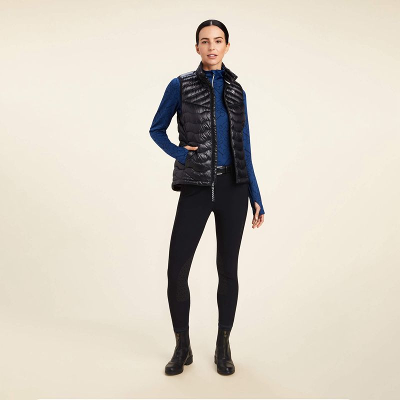 Ariat Ideal Down Vest Noir Femme | TPS-24856243