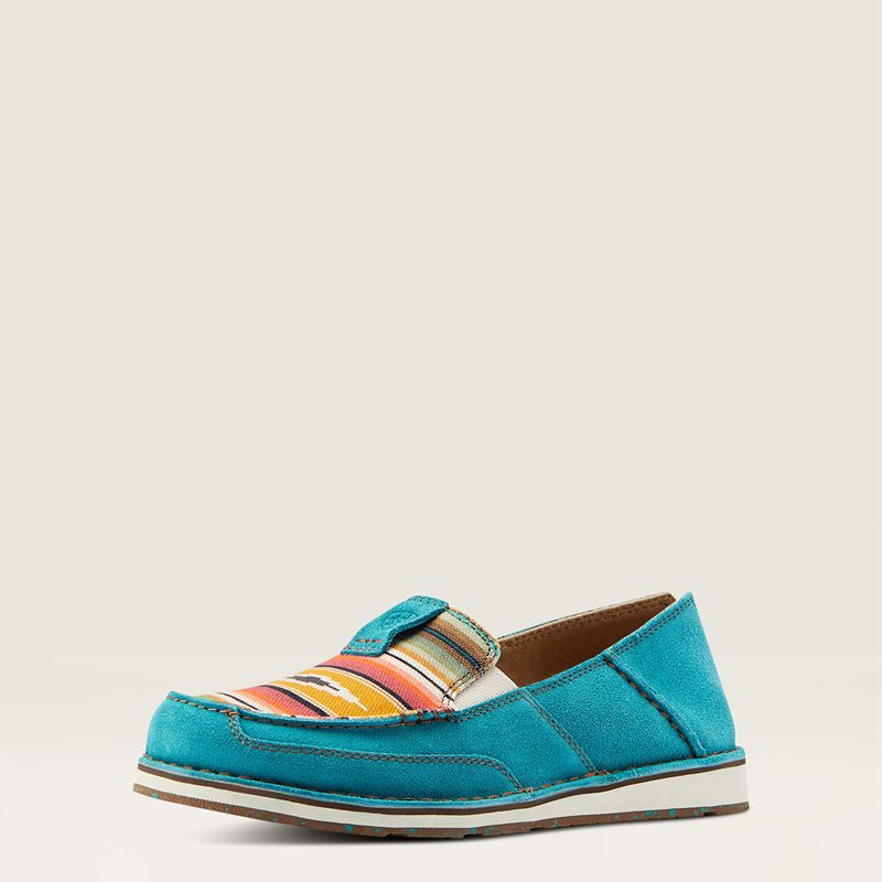 Ariat Cruiser Teal Suede Femme | MBK-06232580