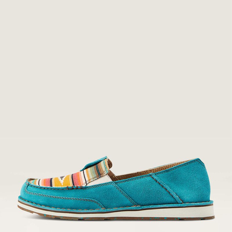 Ariat Cruiser Teal Suede Femme | MBK-06232580