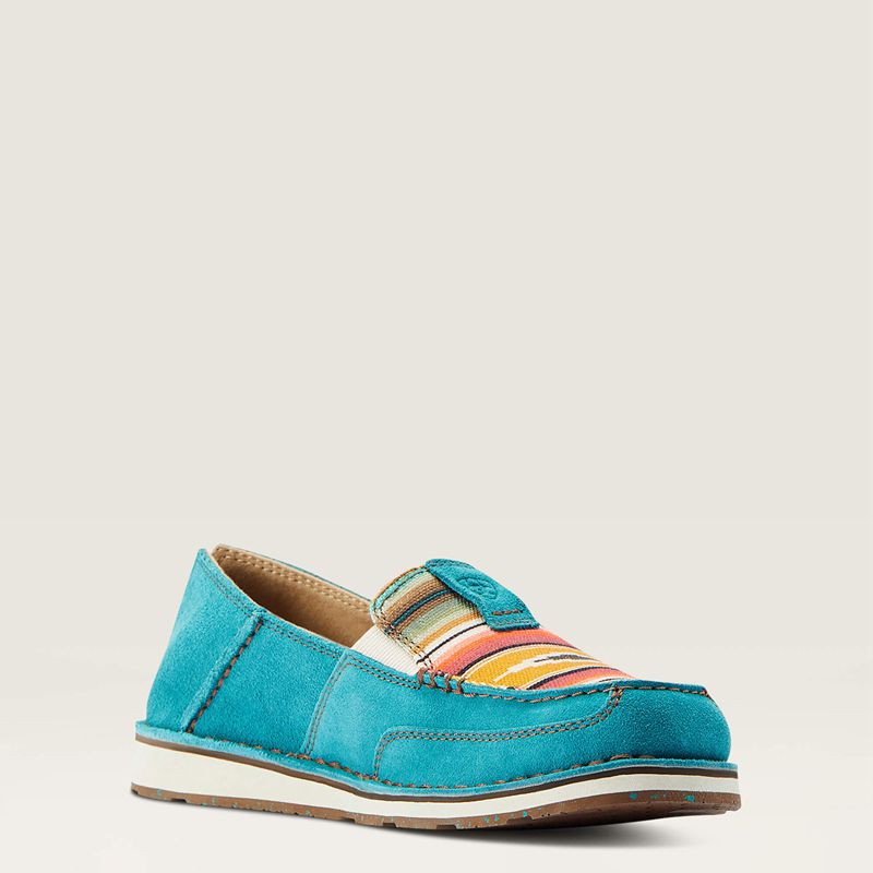 Ariat Cruiser Teal Suede Femme | MBK-06232580