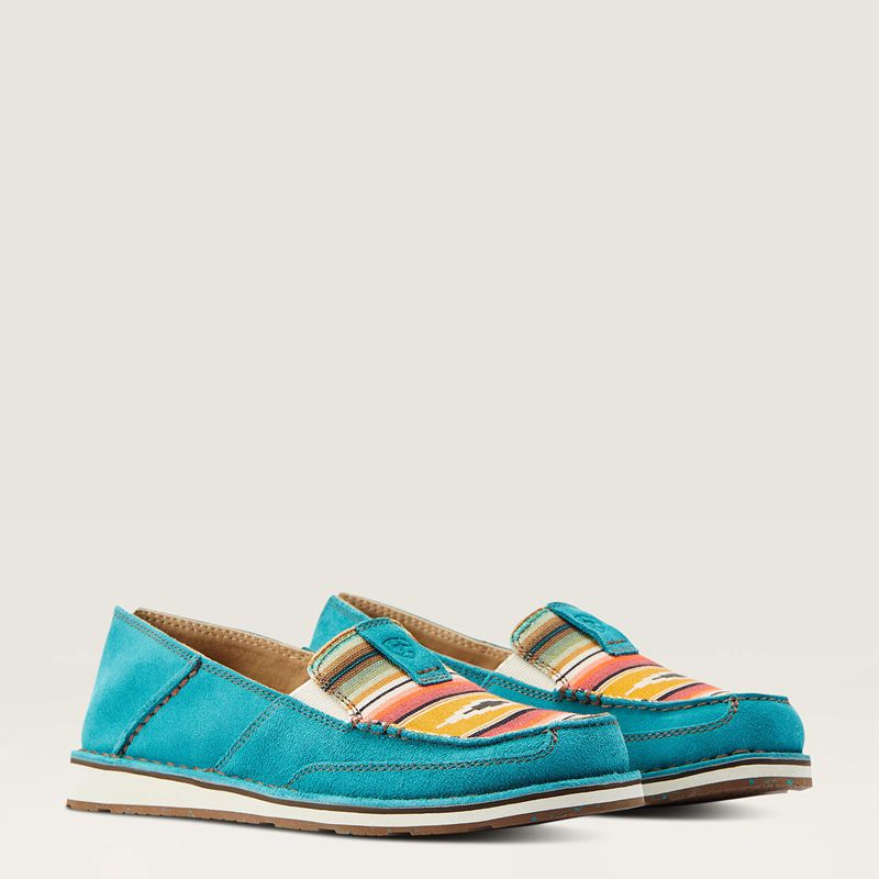 Ariat Cruiser Teal Suede Femme | MBK-06232580